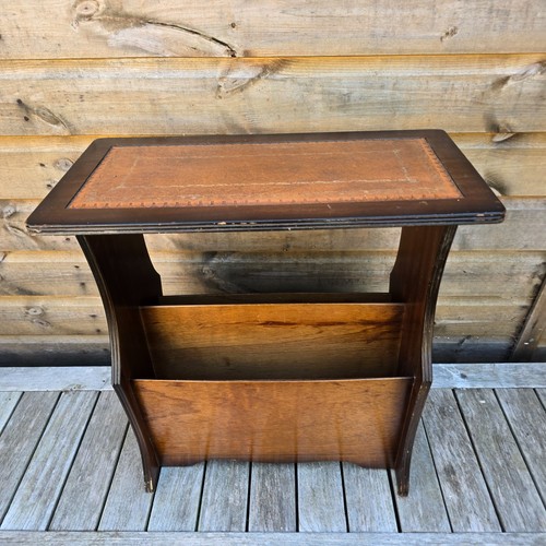 Vintage magazine rack mid - vintage,