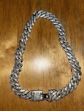Iced Out Cuban Link Chain –