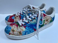 ADIDAS Hawaiian Floral Trainers UK 7  Womens Stan Smith Canvas Shoe BB5158 RARE