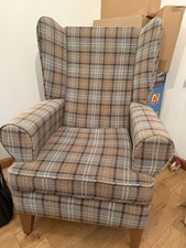 Sherlock Holmes Style Chair. Very Comfy. Good Condition Collection Only