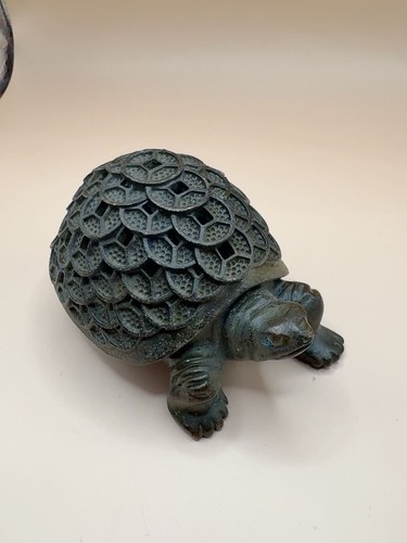 Chinese bronze tortoise - bronze,