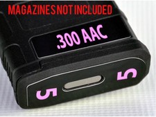 .300 AAC MAG STICKERS fits