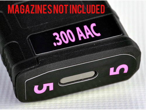 300 aac mag stickers fits - stickers,