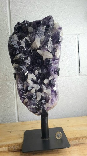 Large amethyst crystal - 3),