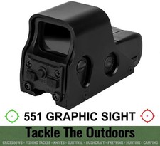 551 Graphic Sight Tactical Holographic Reflex Red / Green Reticle Military Scope
