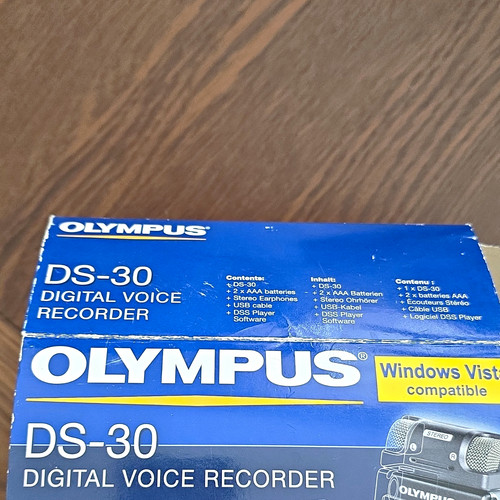Olympus digital voice - olympus, ds-30