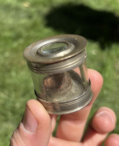 French pocket field - , microscope