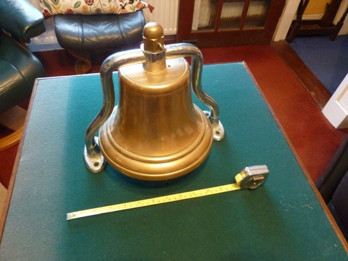 Dennis brass fire engine bell - dennis,