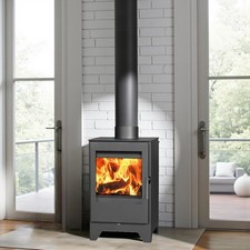 Wood burning multi fuel - burning, stove