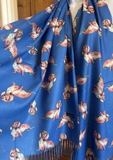 Ladies Dog Scarf Dachshund