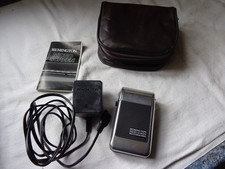 Vintage Remington Shaver Electric Micro Screen Elite Grey Portable Chargeable