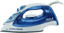 Morphy Richards Light Glide 2200W Steam Iron  Blue, 24g Per Min, 300401