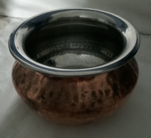 Vintage beghal copper bowl - vintage,
