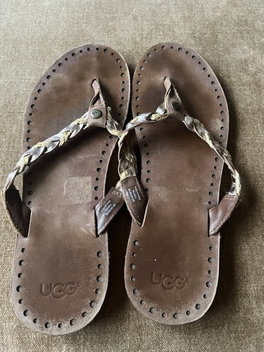 Ugg tan rose gold rafia - ugg,
