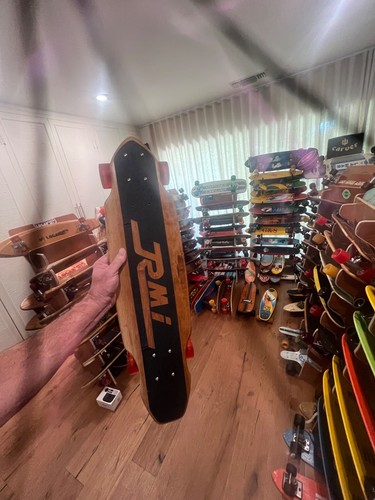 Vintage skateboard slalom - vintage,