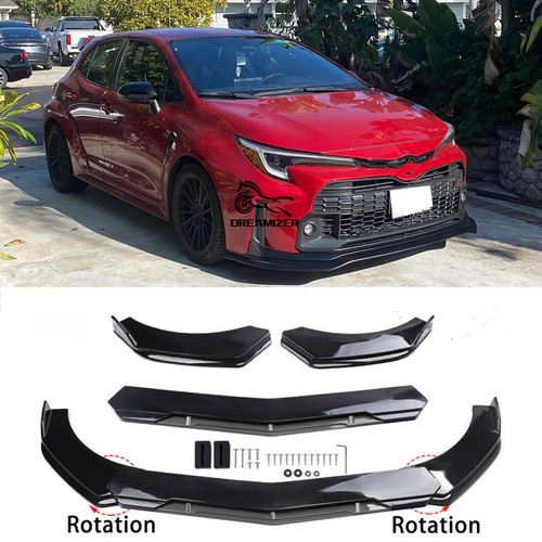 Gloss front bumper splitter - gloss,