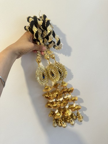 Hair accessory indian golden - accessory,