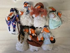 Wombles soft toys figures vintage 6 inches scale