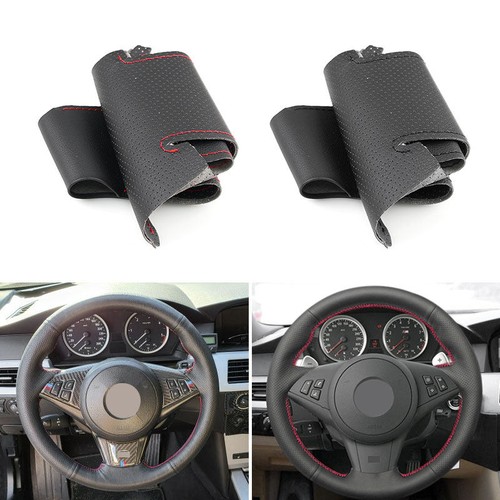 New leather steering wheel - new,