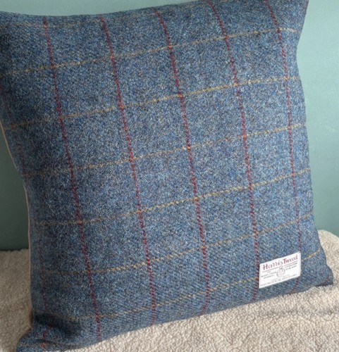Harris tweed cushion - harris, 16x16