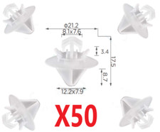 50x side body - side, moulding