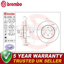 Brembo Front Rear Brake Discs