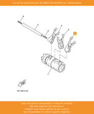 YAMAHA Fork, Shift 1
