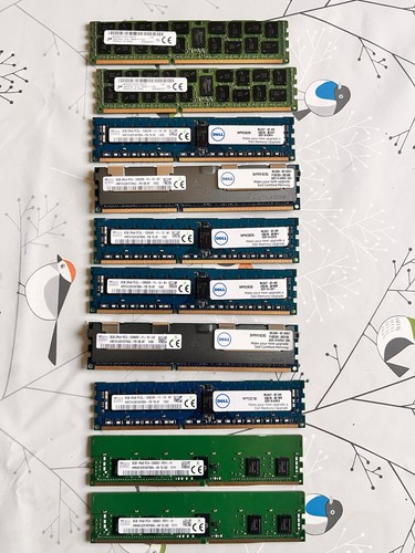 Server ram modules 8gb each - server,