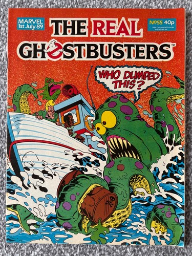 The real ghostbusters comic - the,