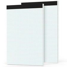 Zaviko Graph Paper Pad 8.5 x