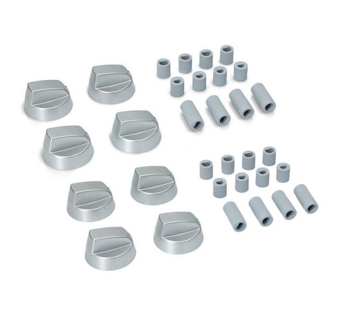 Belling oven knob - 8, silver