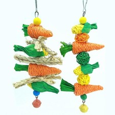 Parrot Toy Bird Bite Toy Climb Exercising Interactive Unique Cage Accessories