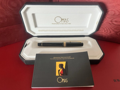 Omas paragon rollerball pen - omas,