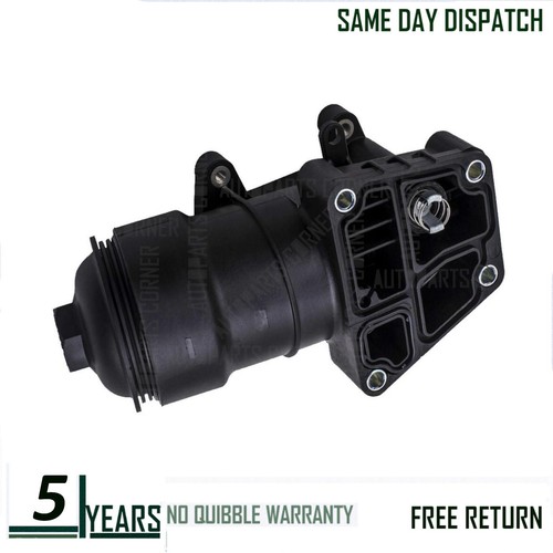 Oil filter housing with gasket - filter,