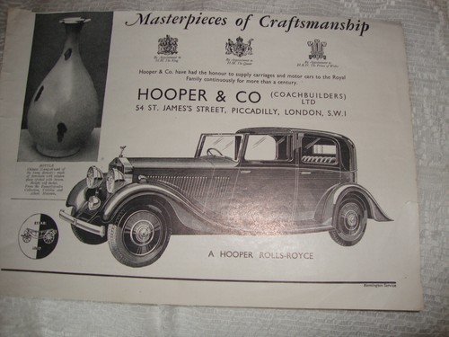 Classic car memorabilia rolls - ,