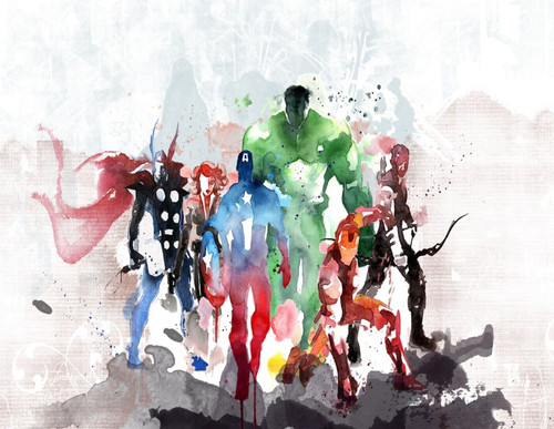 Marvel avengers paint - marvel,