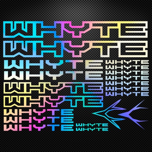 Whyte kit holographic vinyl - whyte,