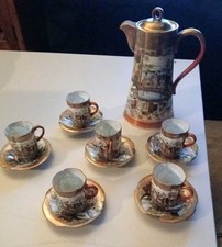 Pcs japanese antique kutani - 13,