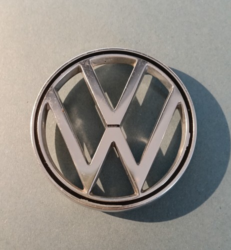 Vintage car badge - car, in