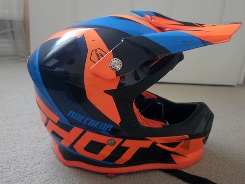 Motocross helmet shot - motocross,