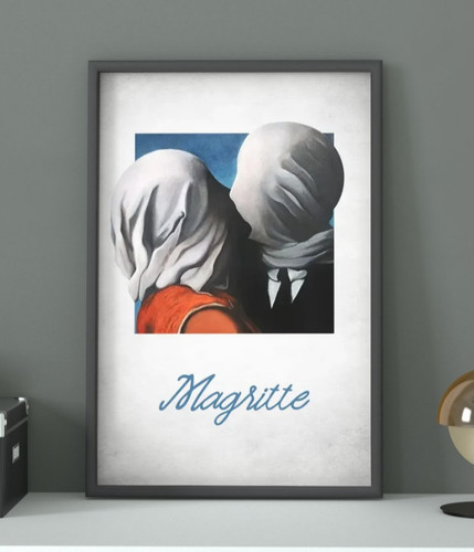 Rene magritte unframed - magritte,