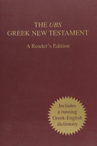 Ubs greek new testament 4th - new,