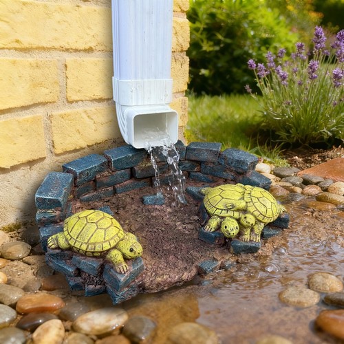 Decorative resin gutter - resin,