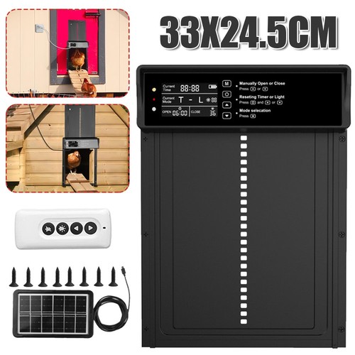 Automatic chicken coop door - automatic,