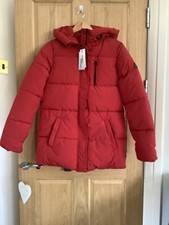 LADIES GLACIER POINT RED COAT