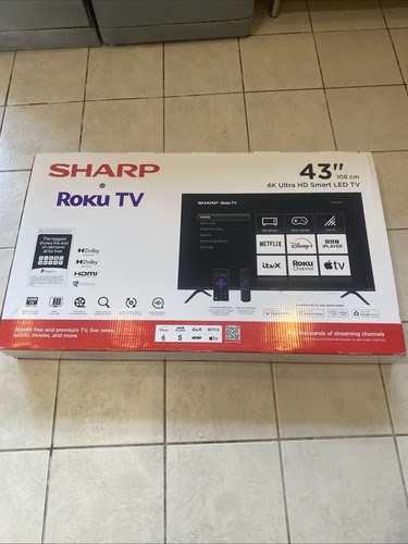 Sharp roku c43gjx dolby - 4t-c43gjx,