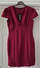 Dress Bohoo Red