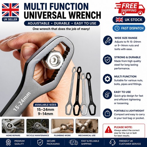 Universal adjustable ratchet - adjustable,
