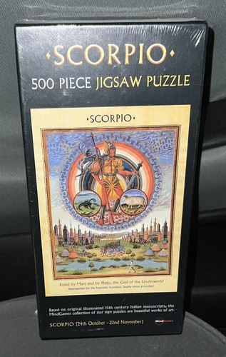 Scorpio jigsaw 500 pieces mind - scorpio,