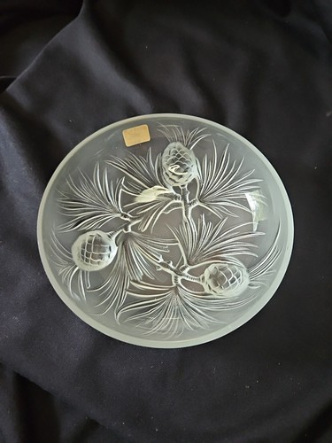 Antique signed verlys glass - antique,